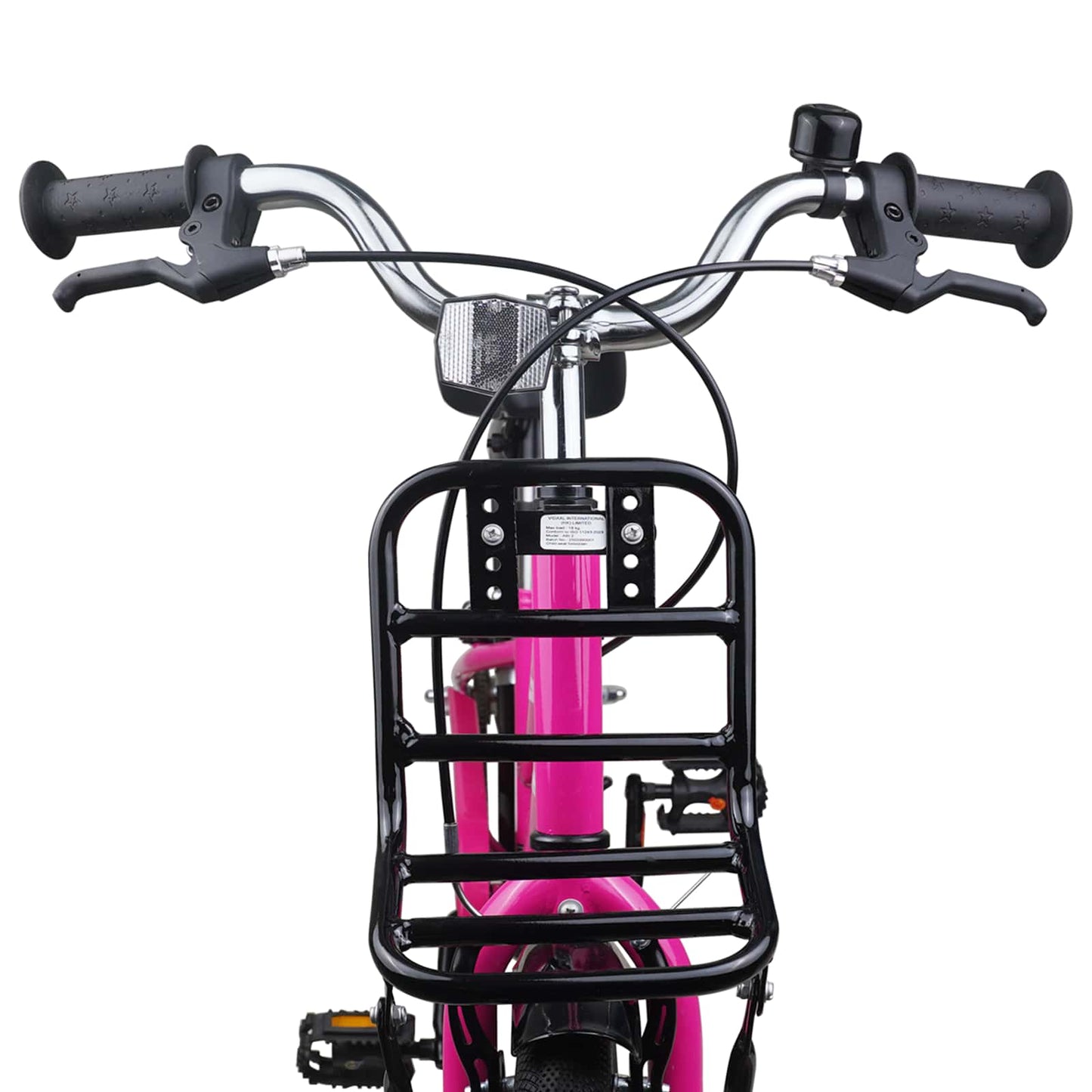 Barnesykkel 20 Tommer for 6-11 år gammel Pink Black
