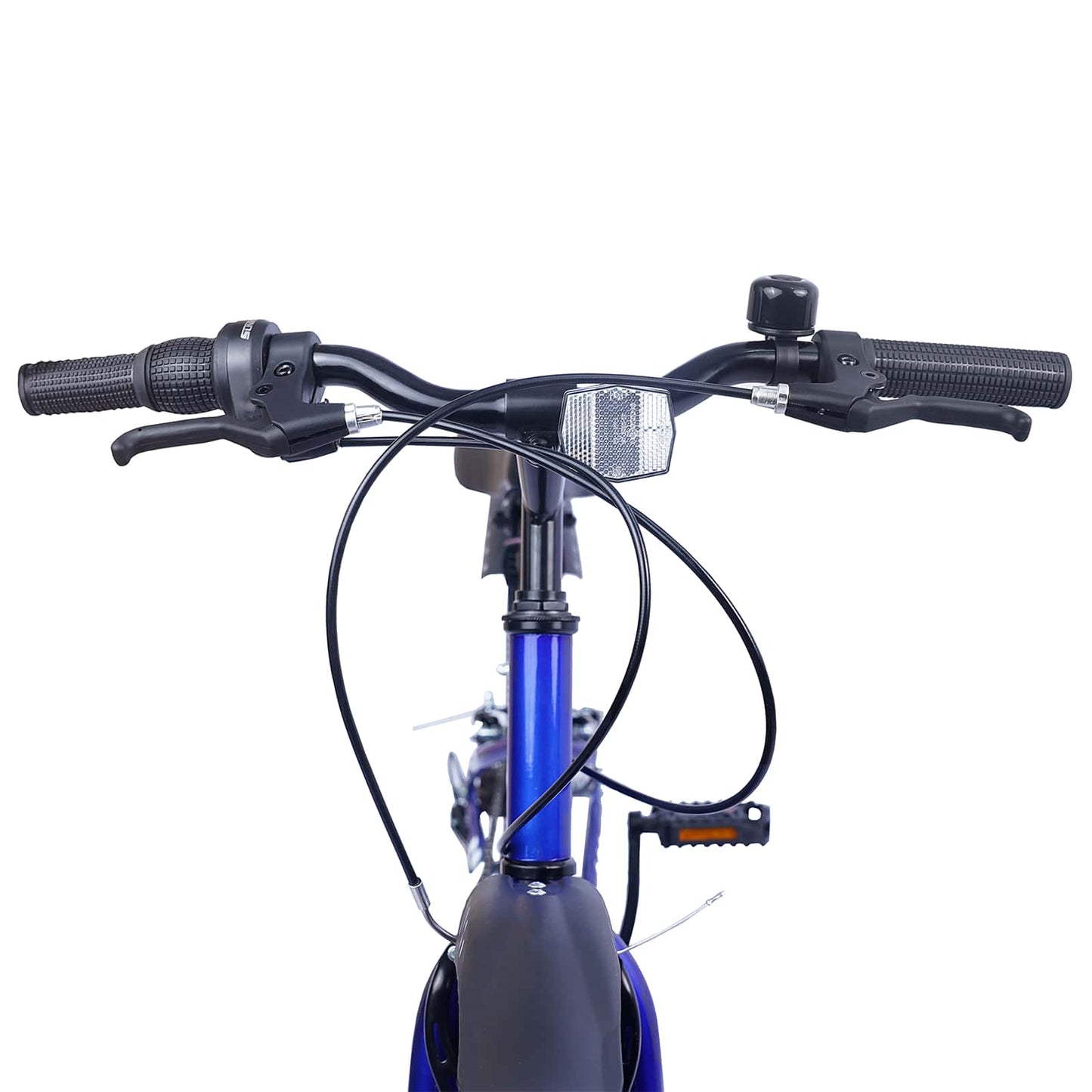 Barnesykkel 20 Tommer 6-Speed for 6-11 år gammel Mørkeblå