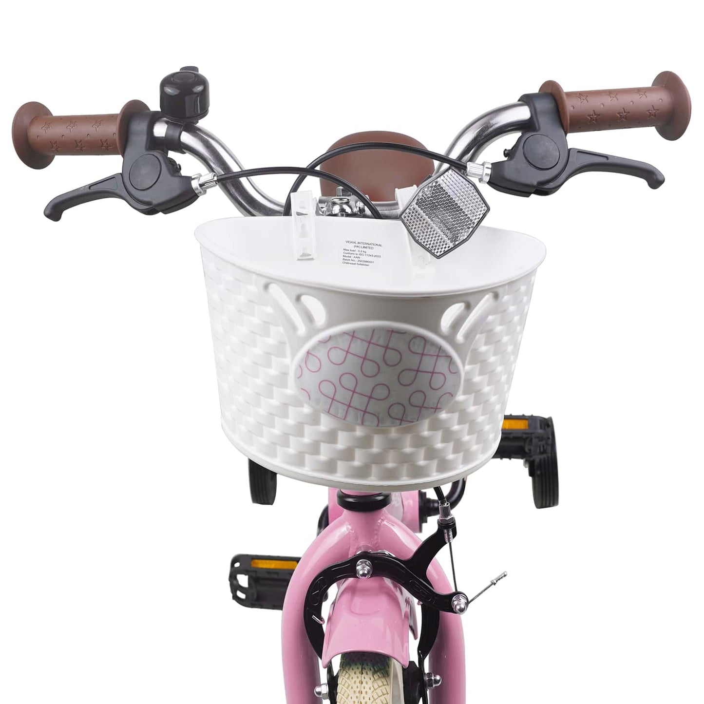 Barnesykkel 16 Tommer for 4-6 år gammel Lys rosa