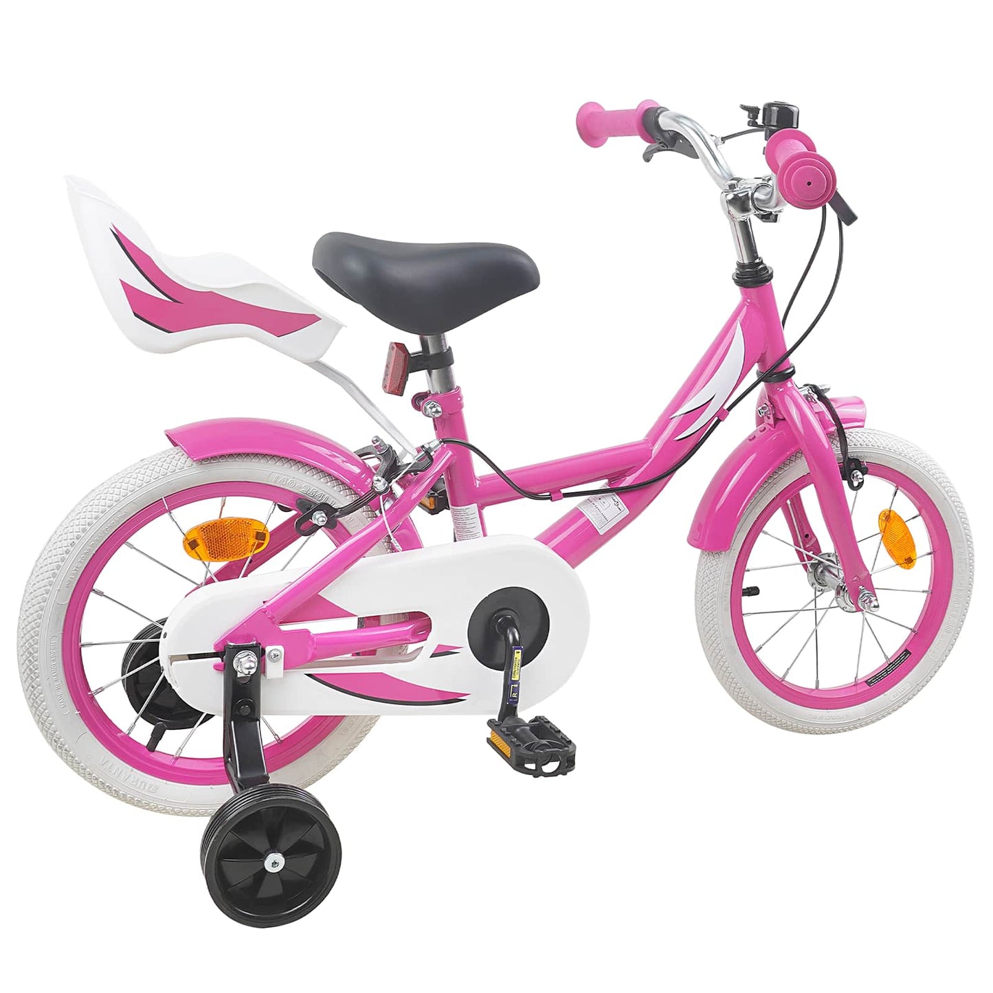 Barnesykkel 12 Tommer for 2-4 år gammel Rosa