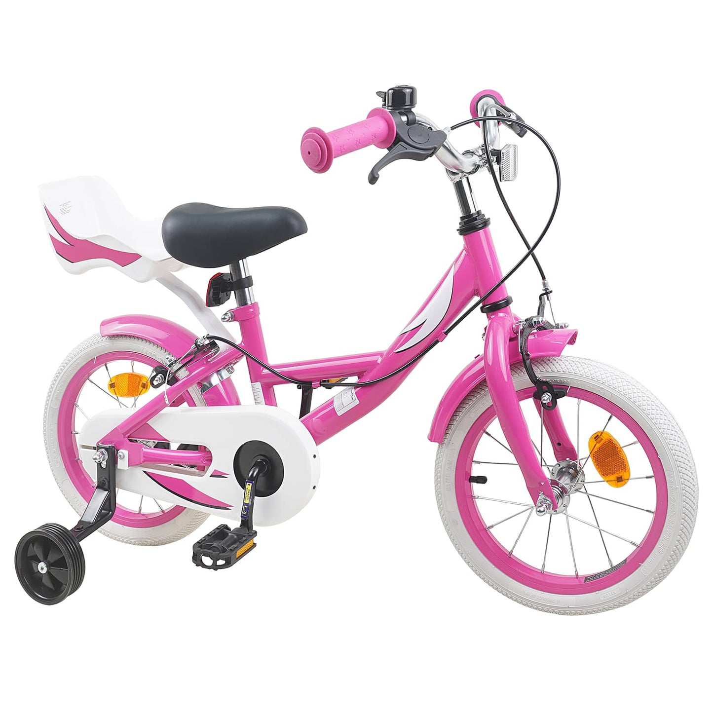 Barnesykkel 16 Tommer for 4-6 år gammel Rosa