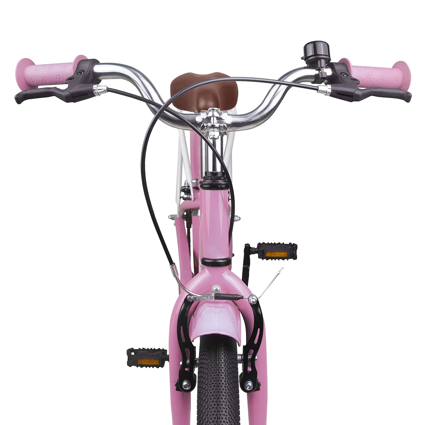 Barnesykkel 18 Tommer for 5-7 år gammel Lys rosa