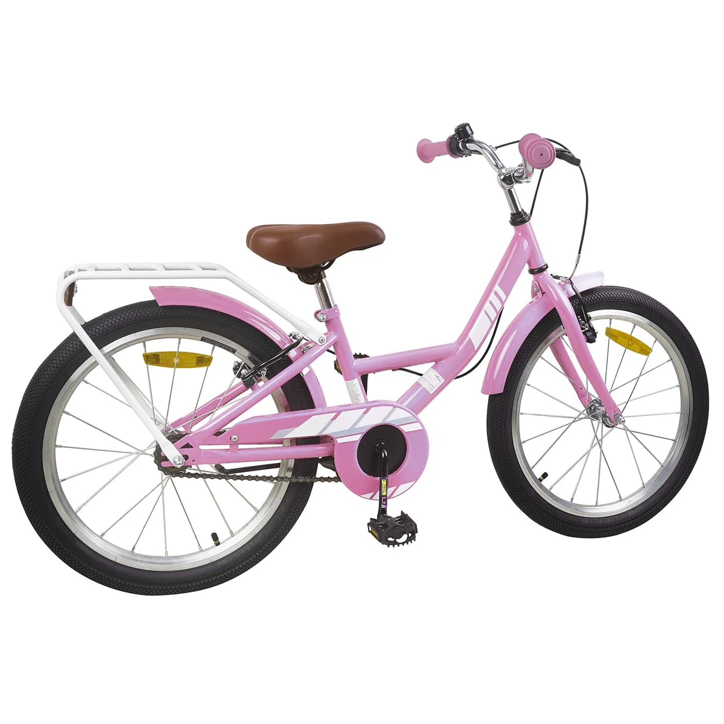Barnesykkel 18 Tommer for 5-7 år gammel Lys rosa