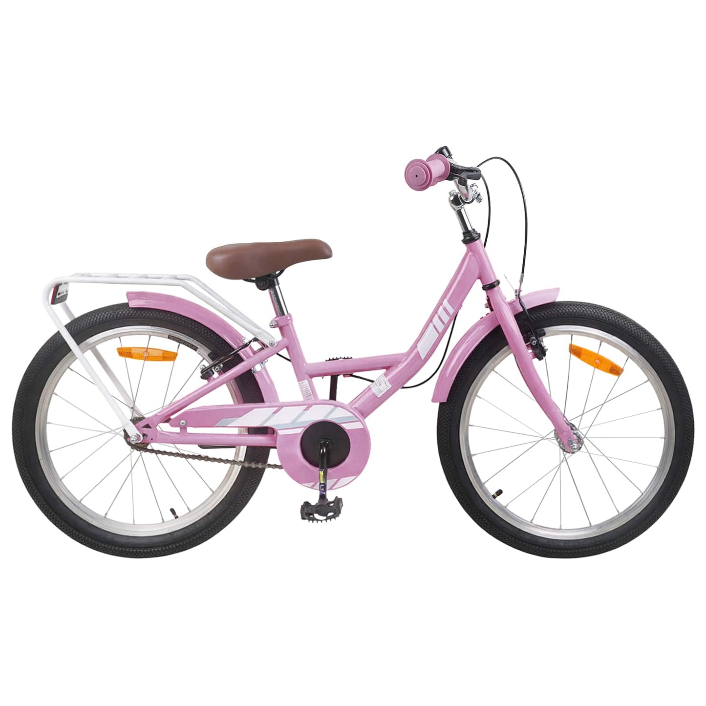 Barnesykkel 18 Tommer for 5-7 år gammel Lys rosa
