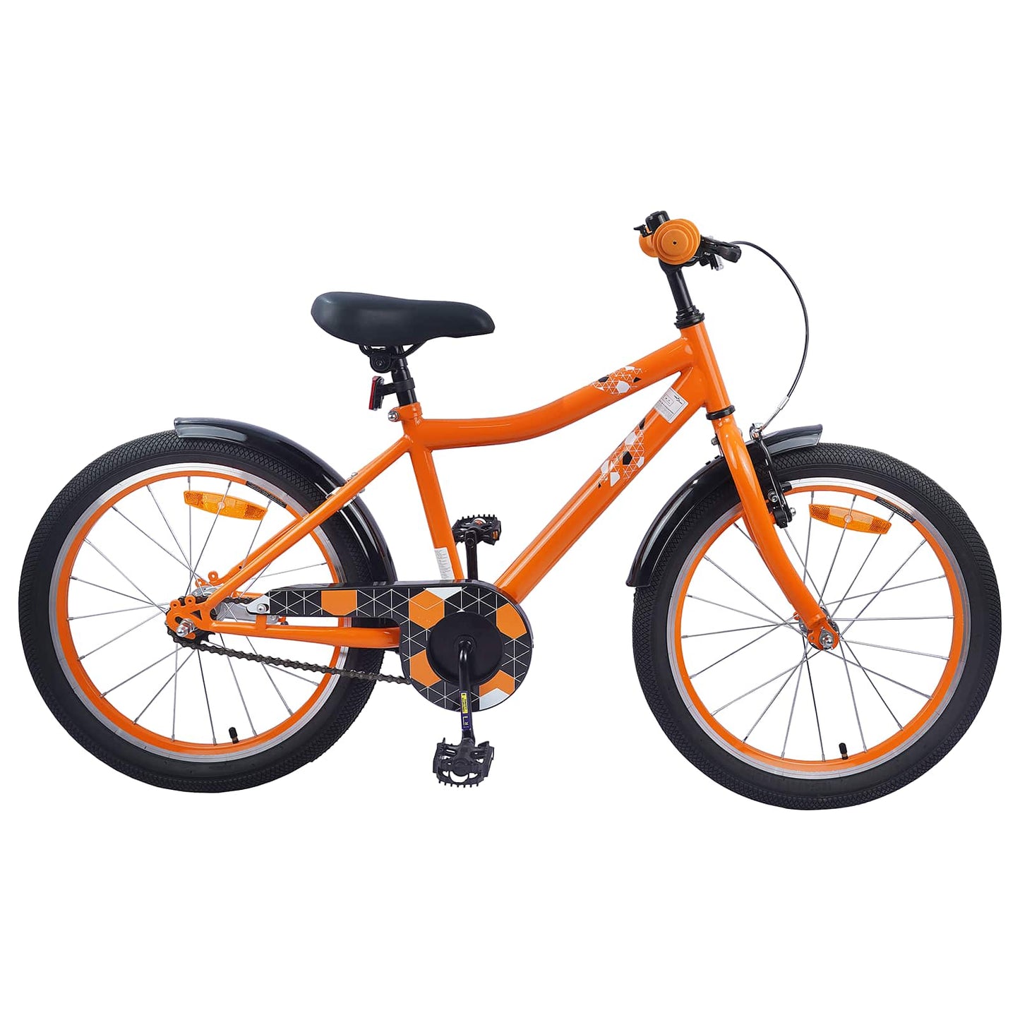 Barnesykkel 18 Tommer for 5-7 år gammel Oransje