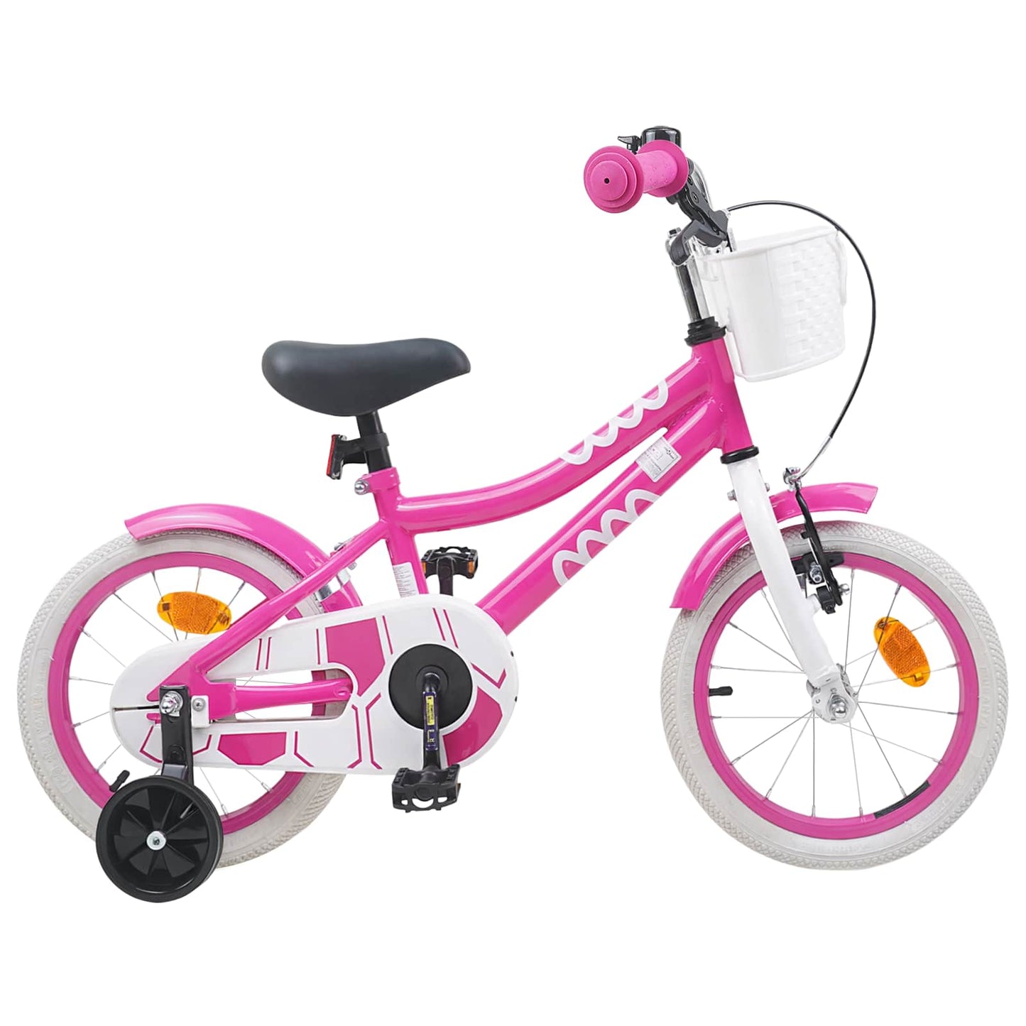 Barnesykkel 12 Tommer for 2-4 år gammel Rosa