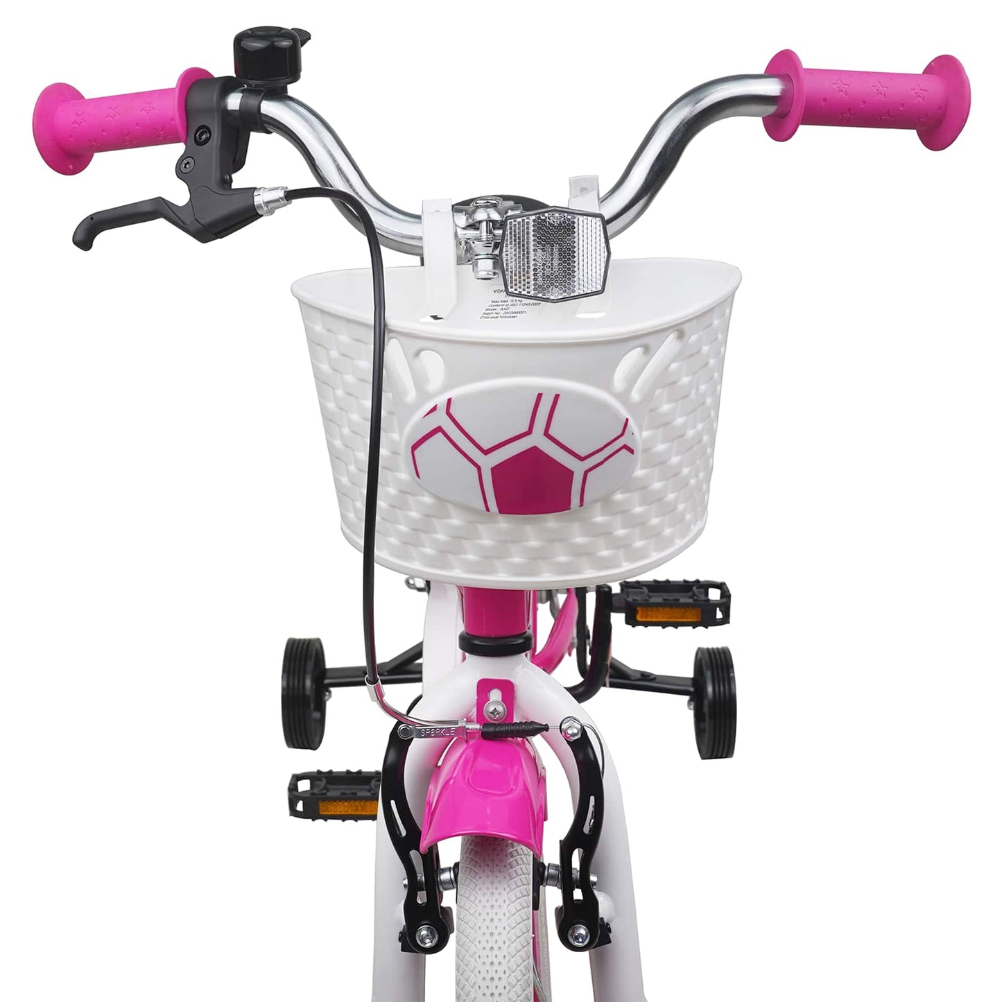 Barnesykkel 16 Tommer for 4-6 år gammel Rosa