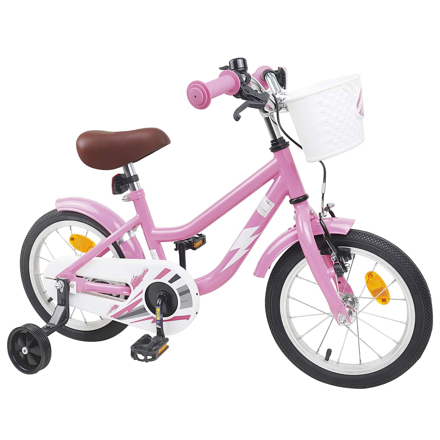 Barnesykkel 12 Tommer for 2-4 år gammel Lys rosa