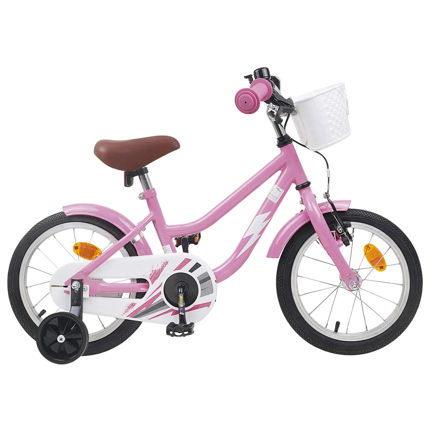 Barnesykkel 12 Tommer for 2-4 år gammel Lys rosa