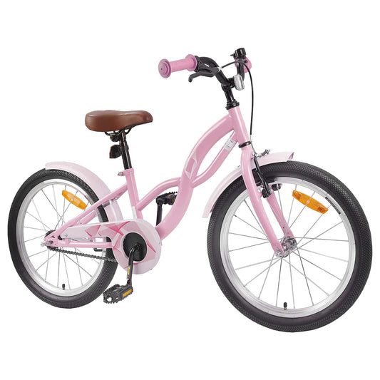 Barnesykkel 20 Tommer for 6-11 år gammel Lys rosa