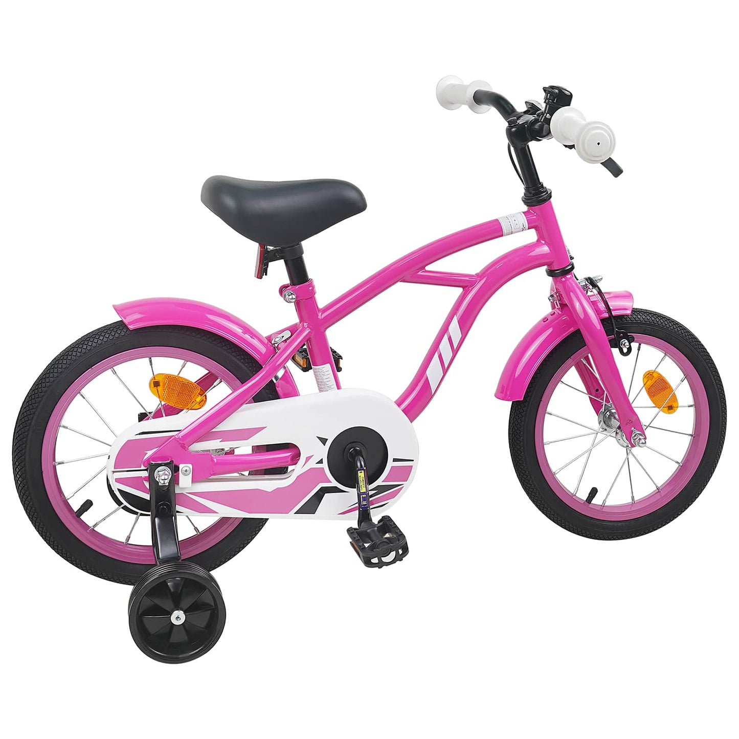 Barnesykkel 16 Tommer for 4-6 år gammel Mørk rosa