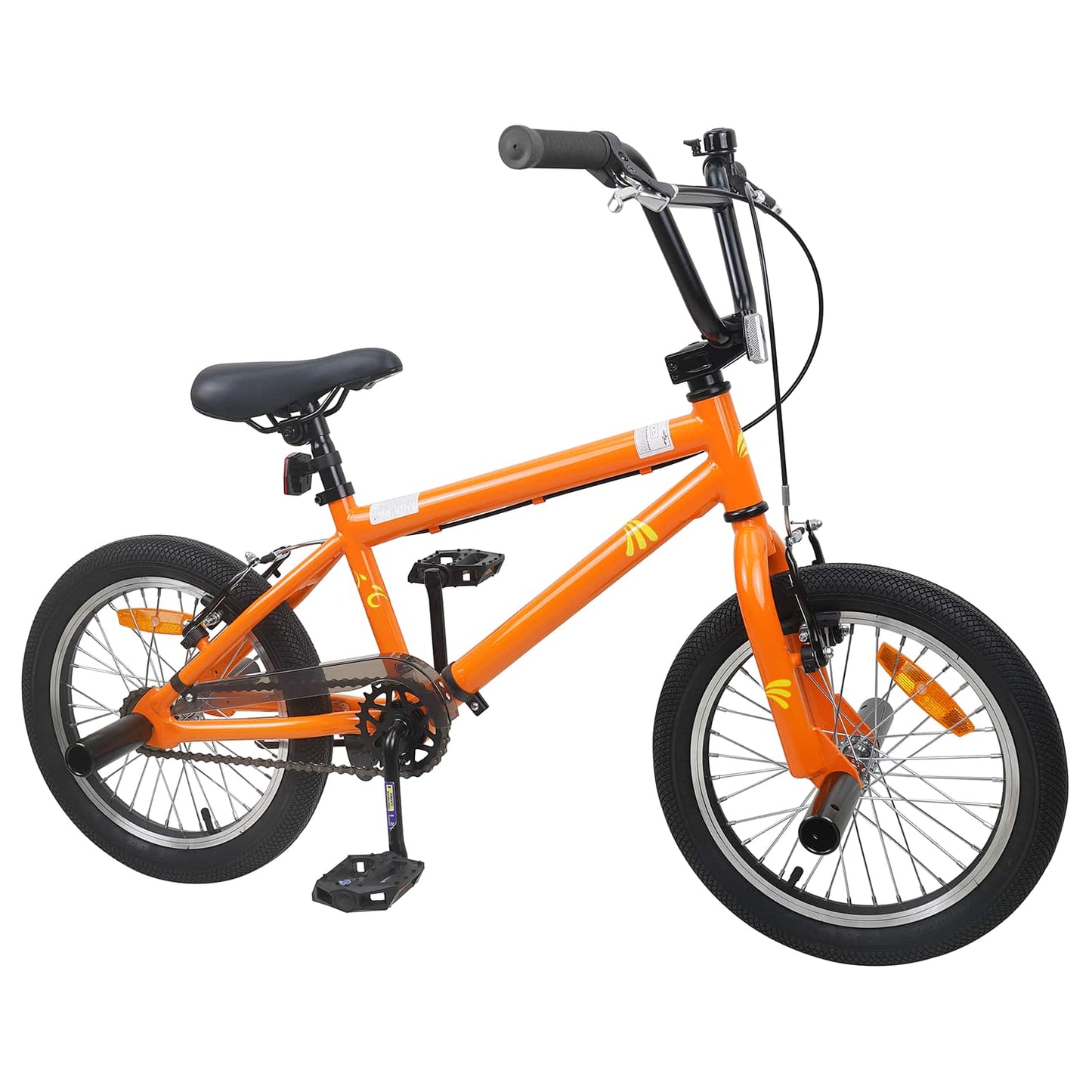 BMX Sykkel 20 Tommer for over 9 år gammel Oransje