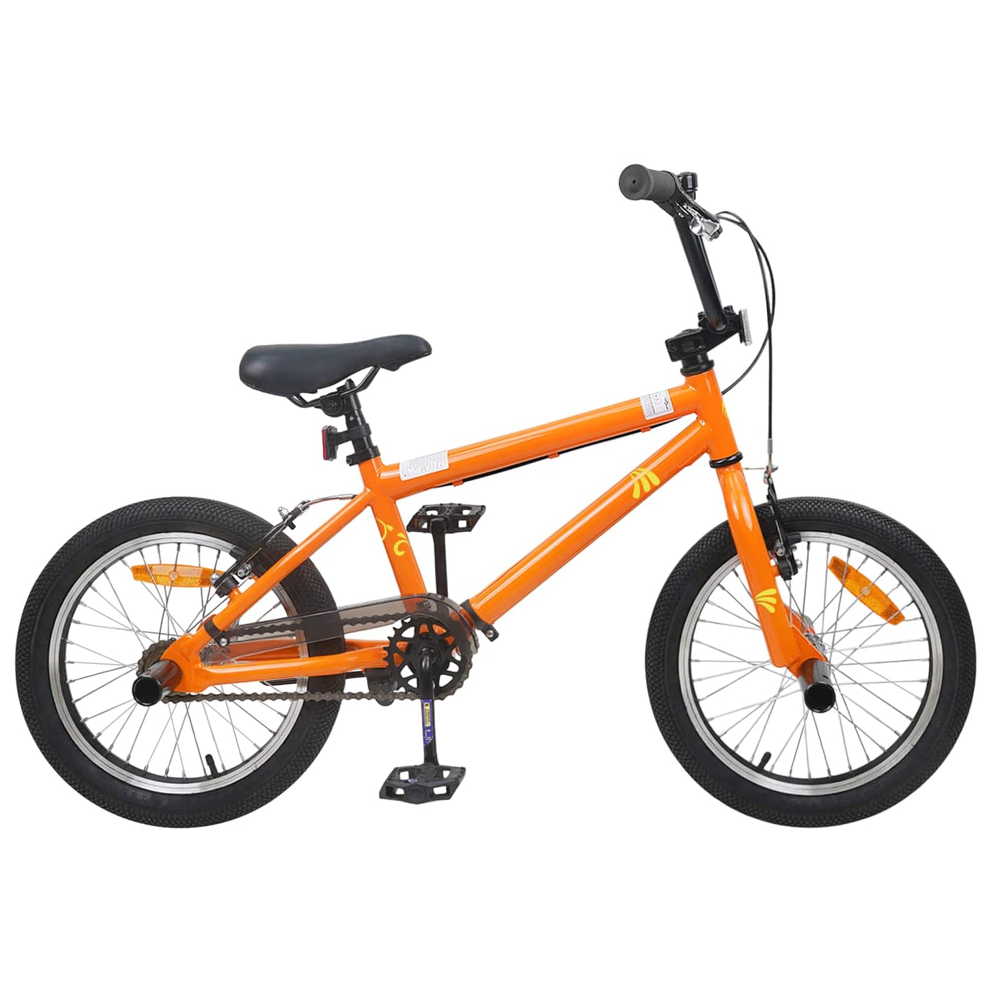 BMX Sykkel 20 Tommer for over 9 år gammel Oransje