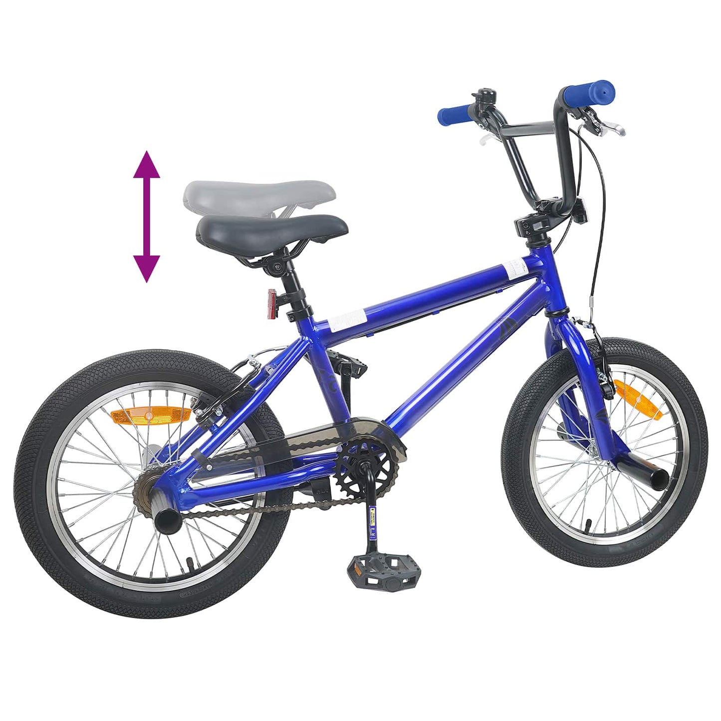 BMX Sykkel 20 Tommer for over 9 år gammel Mørkeblå