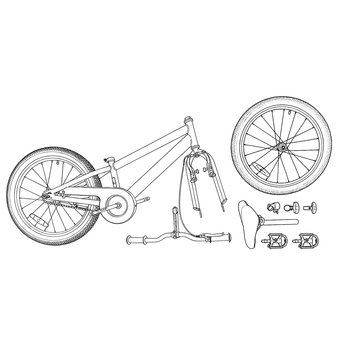 BMX Sykkel 20 Tommer for over 9 år gammel Mørkeblå