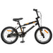 BMX Sykkel 16 Tommer for 5-8 år gamle Svart