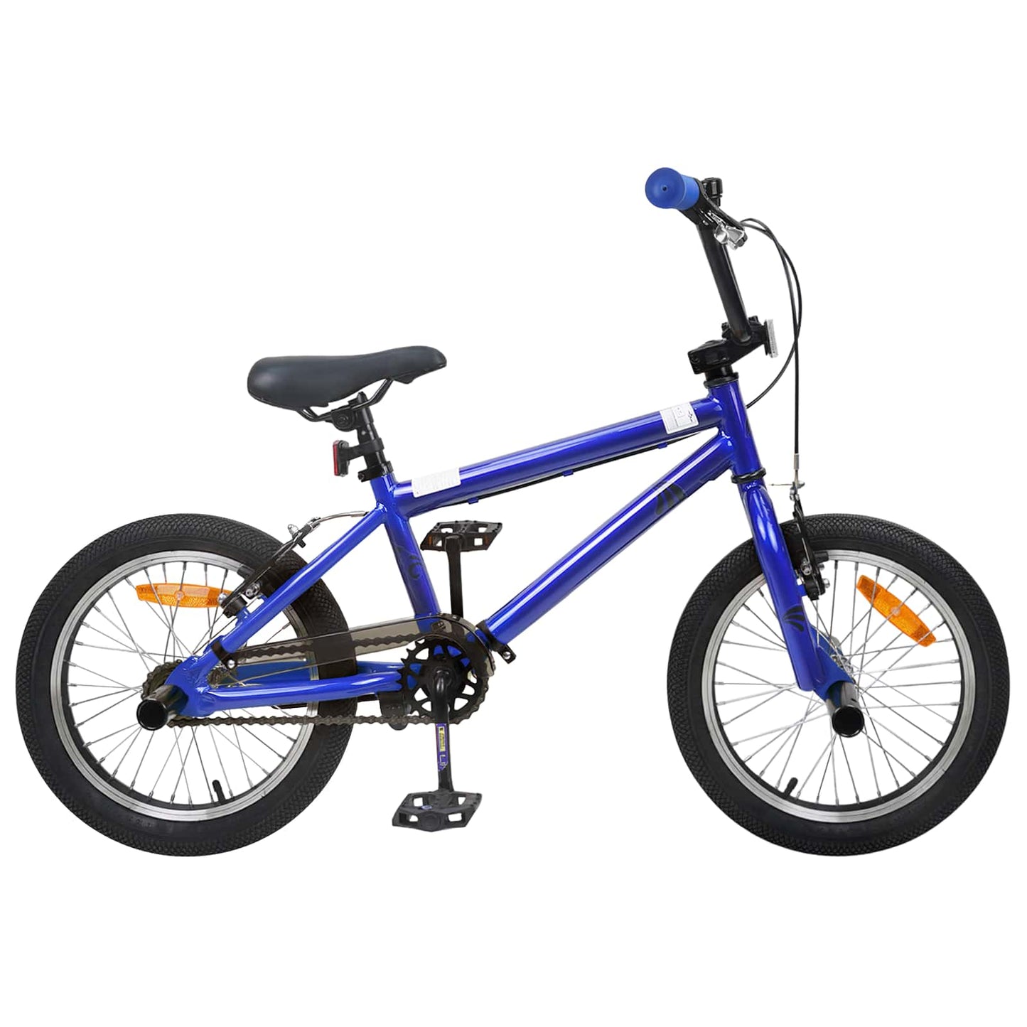 BMX Sykkel 16 Tommer for 5-8 år gamle Mørkeblå