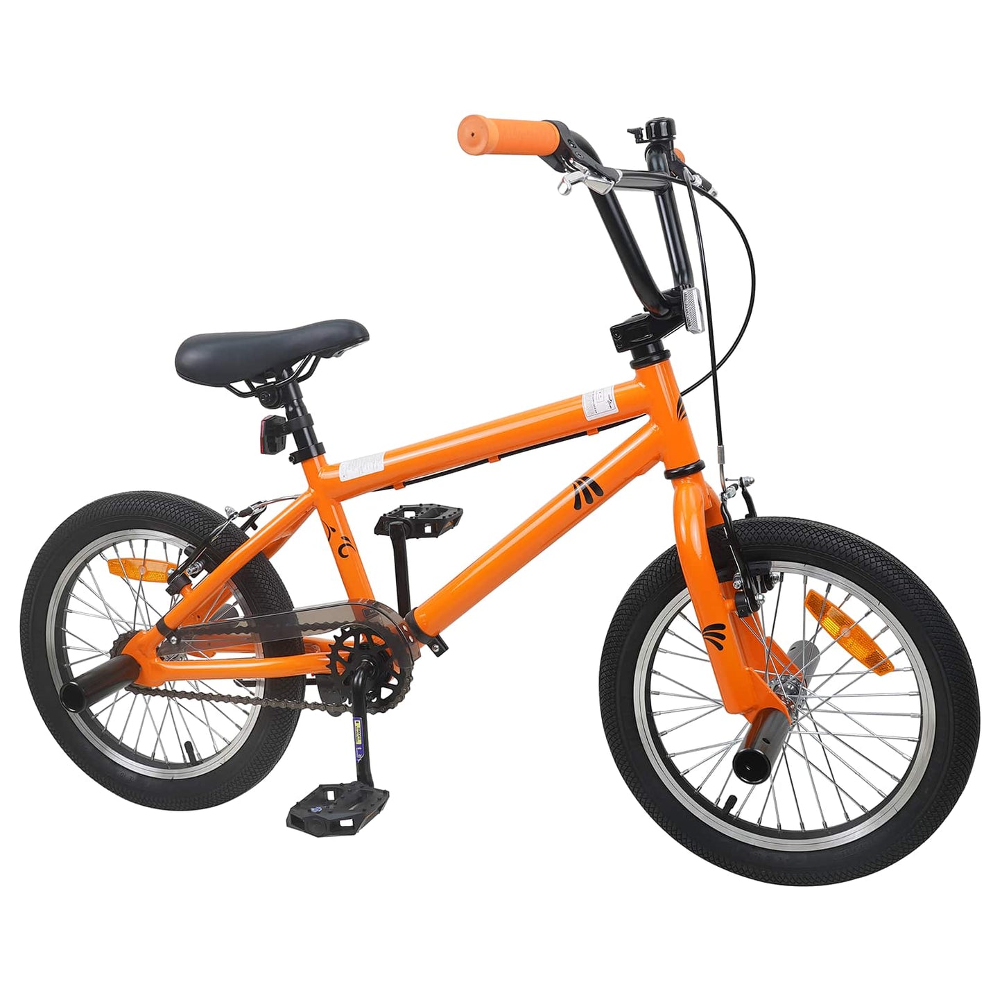 BMX Sykkel 16 Tommer for 5-8 år gamle Oransje
