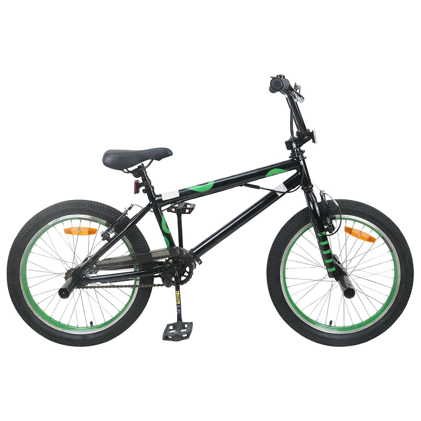 BMX Sykkel 20 Tommer for over 9 år gammel Svart