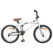 BMX Sykkel 20 Tommer for over 9 år gammel Hvit