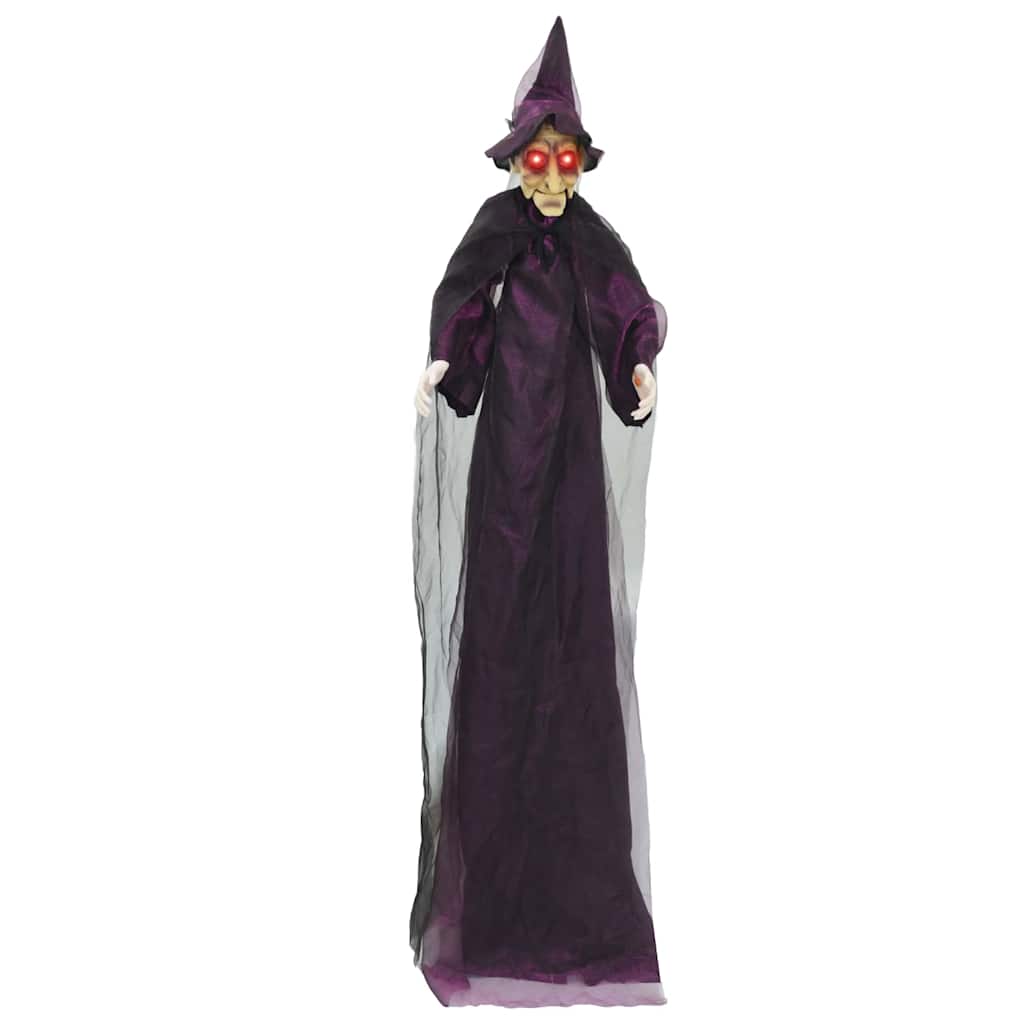 Halloween snakkende heks Lilla 216 x 125 cm Polyester