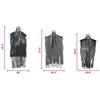 Halloween Hengegeist 3 pcs Svart 66 x 110 cm Polyester