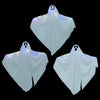 Halloween Hengegeist med 3 LED 3 pcs Hvit 52 x 62 cm