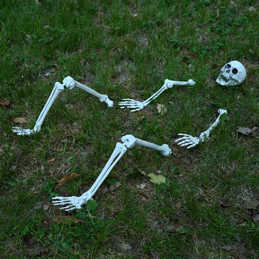 Halloween Skjelett Hvit 20 x 10 x 9.5 cm Plast