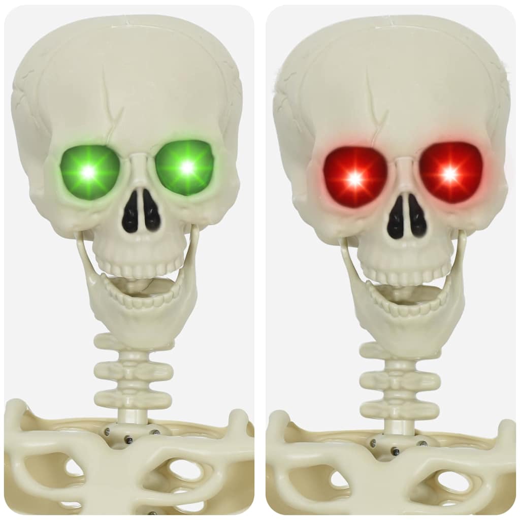 Halloween Skjelett Hvit 155 x 38.5 cm Plast