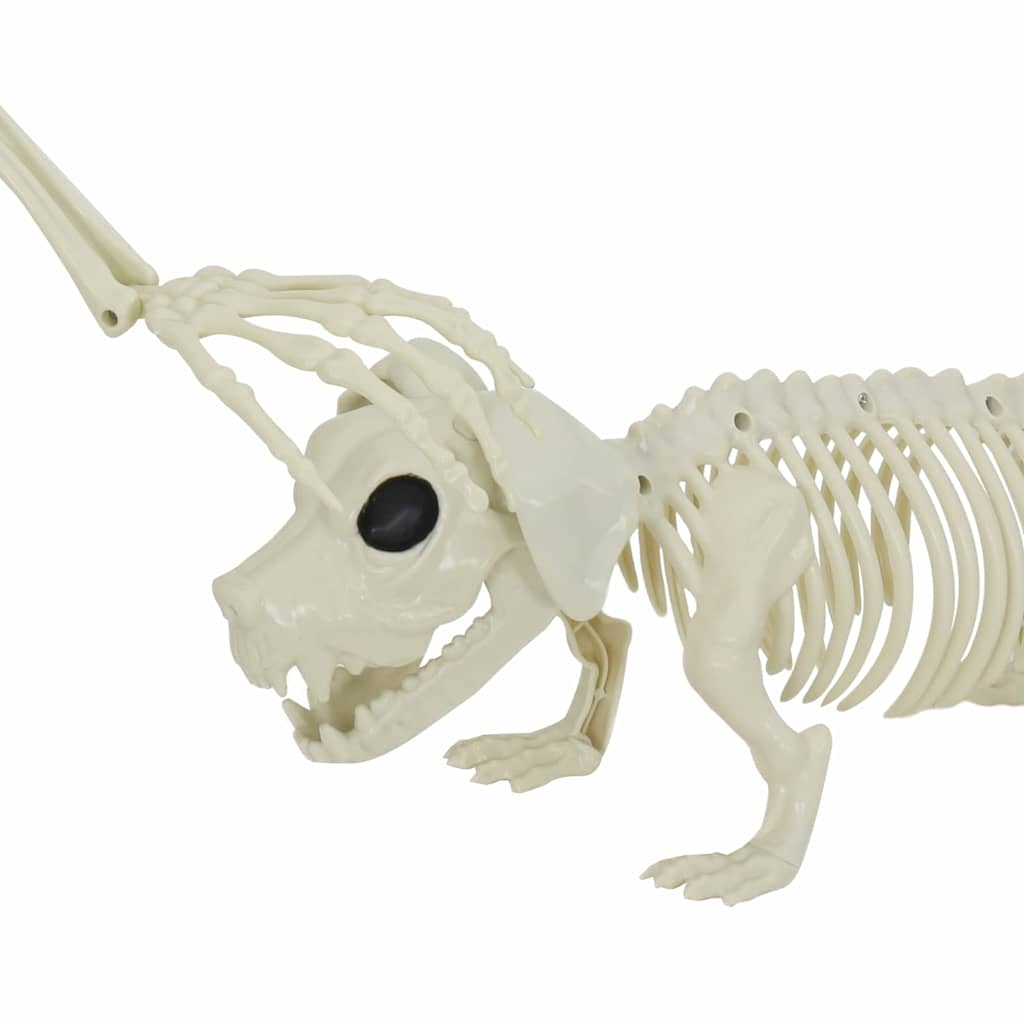Halloween Dekorasjon Skjelett 2 pcs Hvit Polypropen