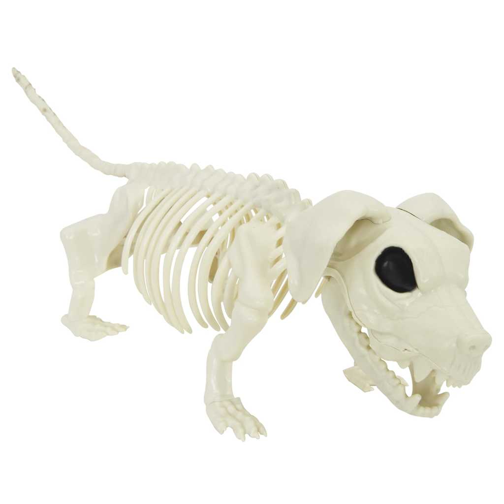 Halloween Dekorasjon Skjelett 2 pcs Hvit Polypropen