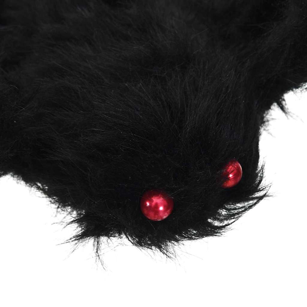 Halloween Edderkopp Dekorasjon 6 pcs Svart 75 cm