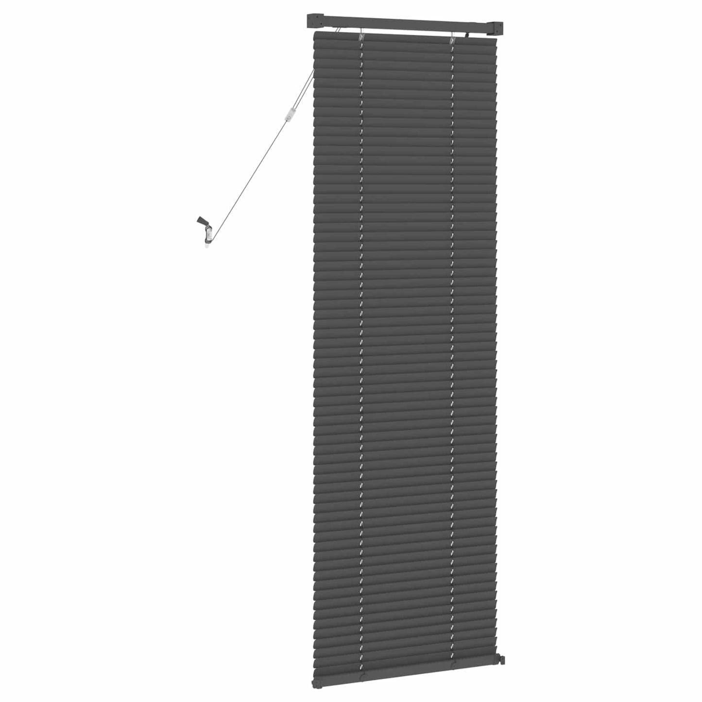 Venetiansk persienne Sølvgrå 150 x 50 cm 25 mm PVC