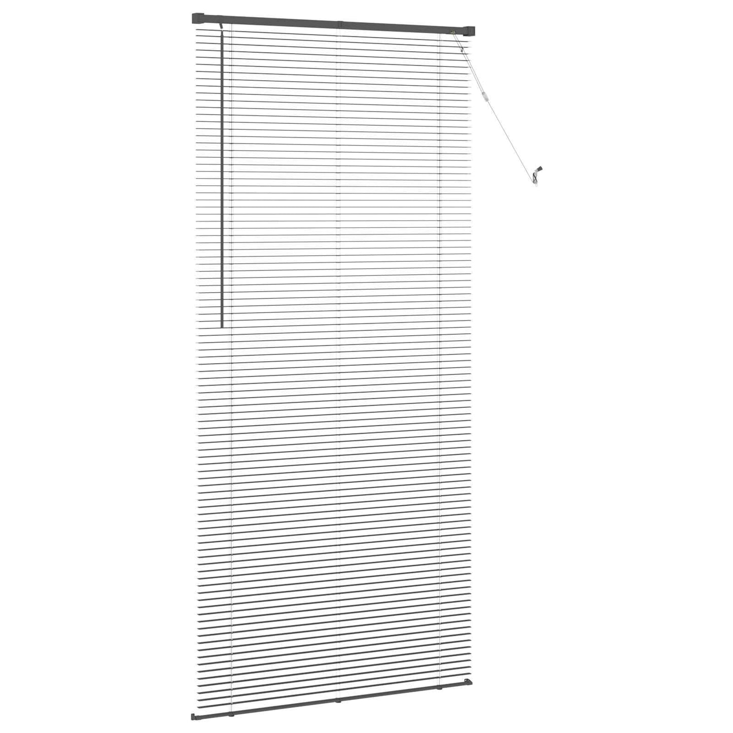 Venetiansk persienne Sølvgrå 213 x 70 cm PVC