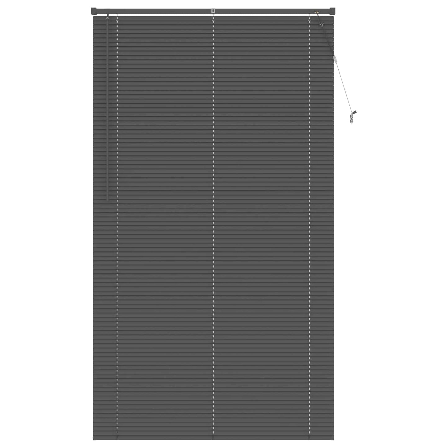 Venetiansk persienne Sølvgrå 213 x 110 cm PVC