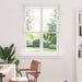 Venetiansk persienne Hvit 150 x 100 cm PVC