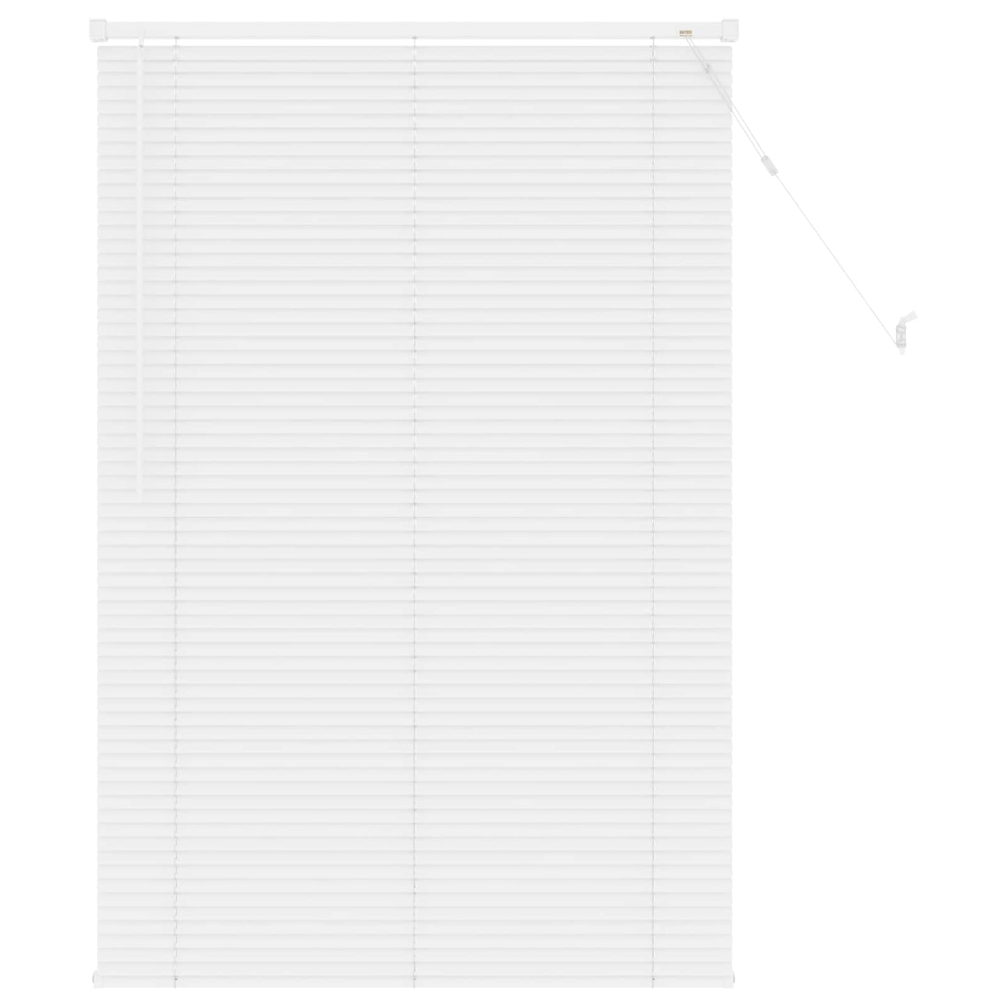 Venetiansk persienne Hvit 150 x 100 cm PVC