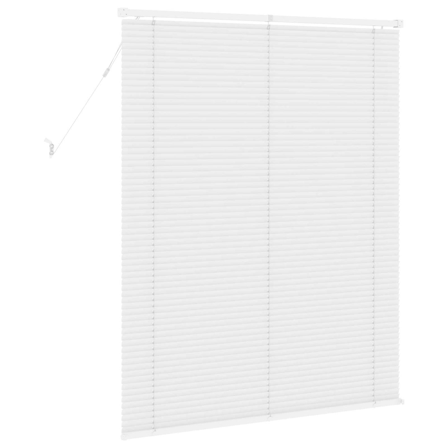Venetiansk persienne Hvit 150 x 110 cm 25 mm PVC