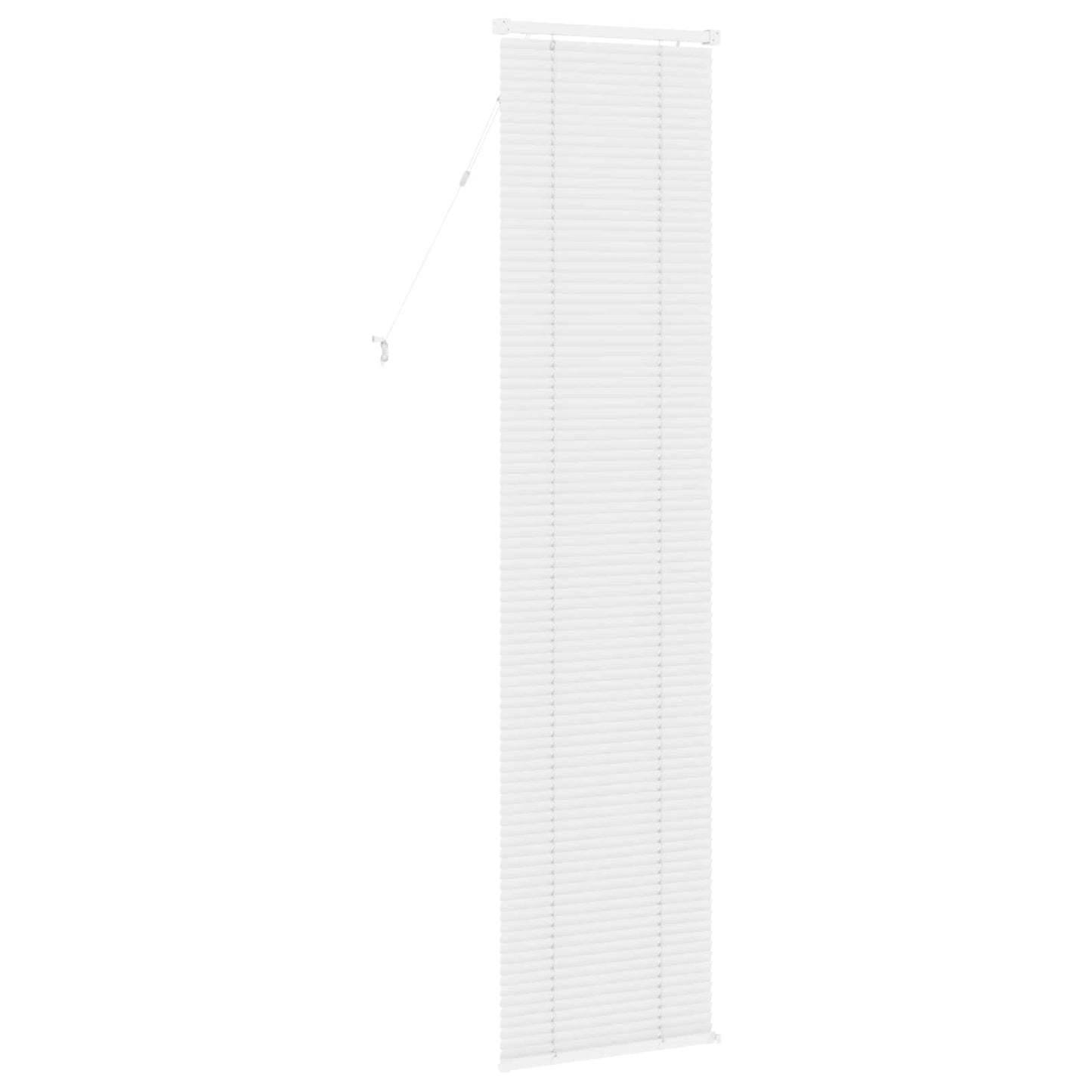 Venetiansk persienne Hvit 213 x 50 cm 25 mm PVC