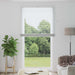 Venetiansk persienne Hvit 213 x 120 cm PVC