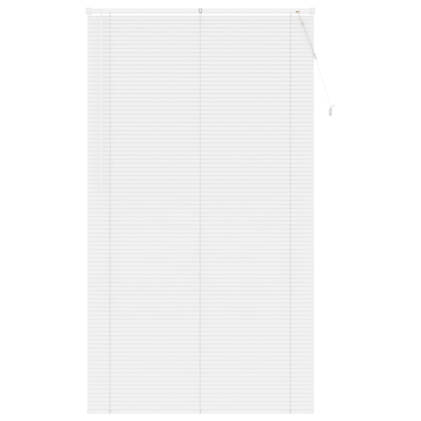 Venetiansk persienne Hvit 213 x 120 cm PVC