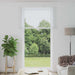 Venetiansk persienne Hvit 213 x 130 cm PVC