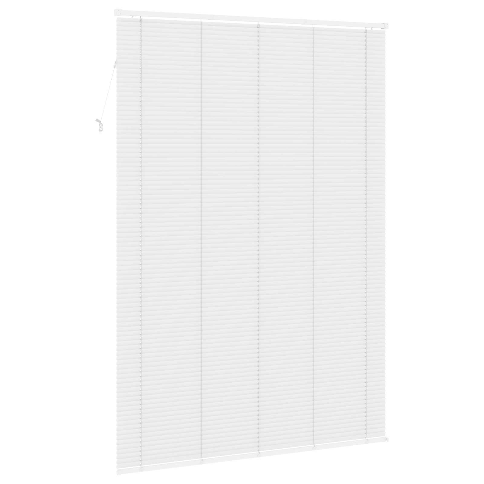 Venetiansk persienne Justerbar Hvit 213 x 160 cm PVC vidaXL