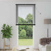 Venetiansk persienne Svart 213 x 100 cm 25 mm PVC