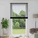 Venetiansk persienne Svart 213 x 110 cm 25 mm PVC