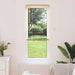 Venetiansk persienne Lys Brun med Mønster 150 x 50 cm 25 mm PVC
