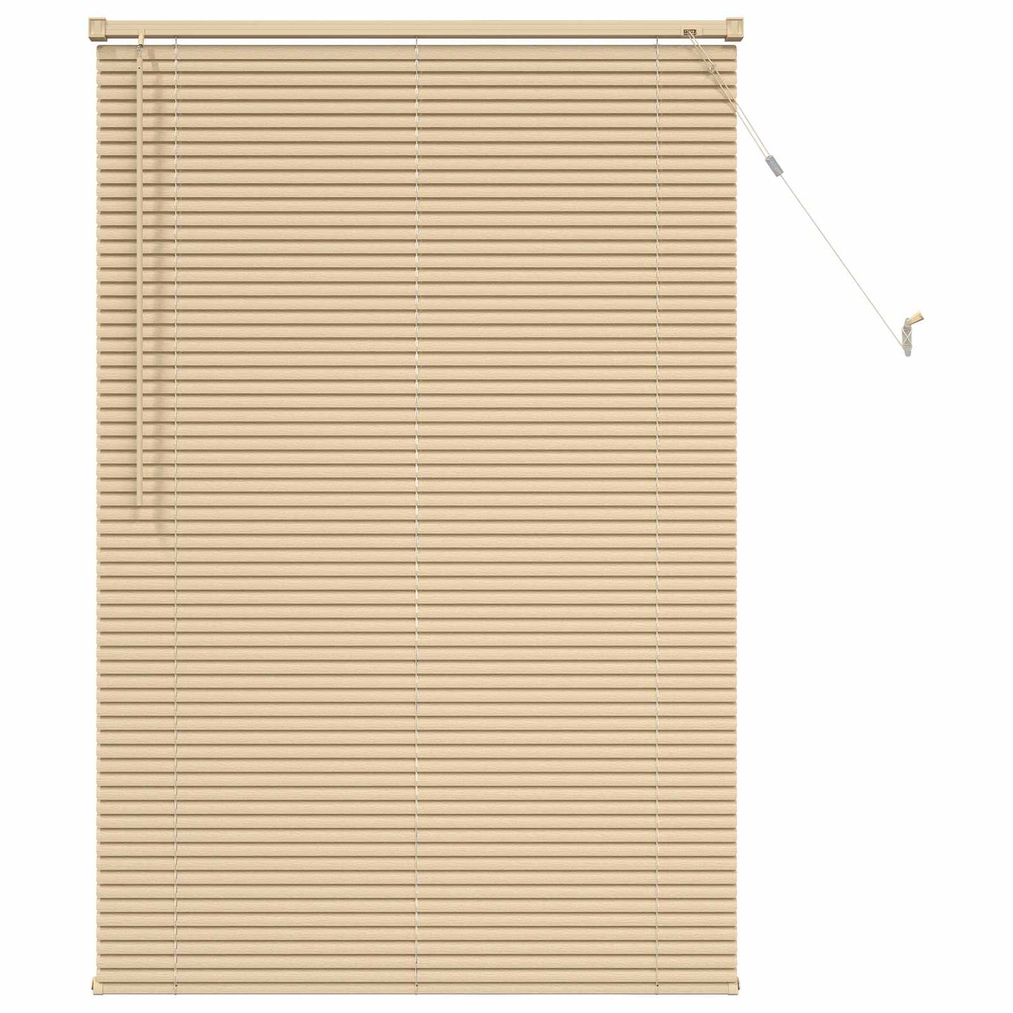 Venetiansk persienne Lys Brun med Mønster 150 x 100 cm PVC