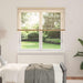 Venetiansk persienne Lys Brun med Mønster 150 x 130 cm 25 mm