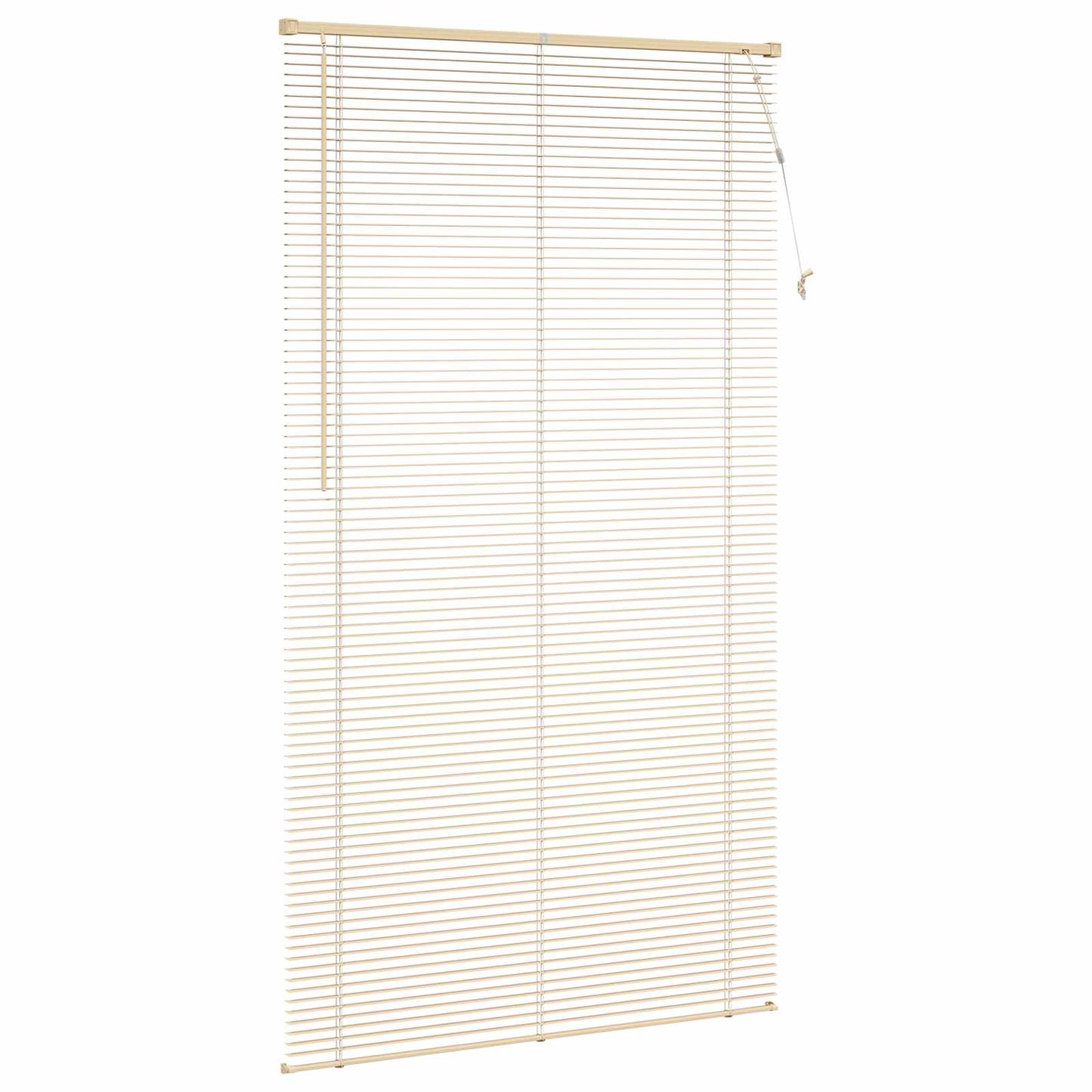 Venetiansk persienne Lys Brun med Mønster 213 x 110 cm 25 mm