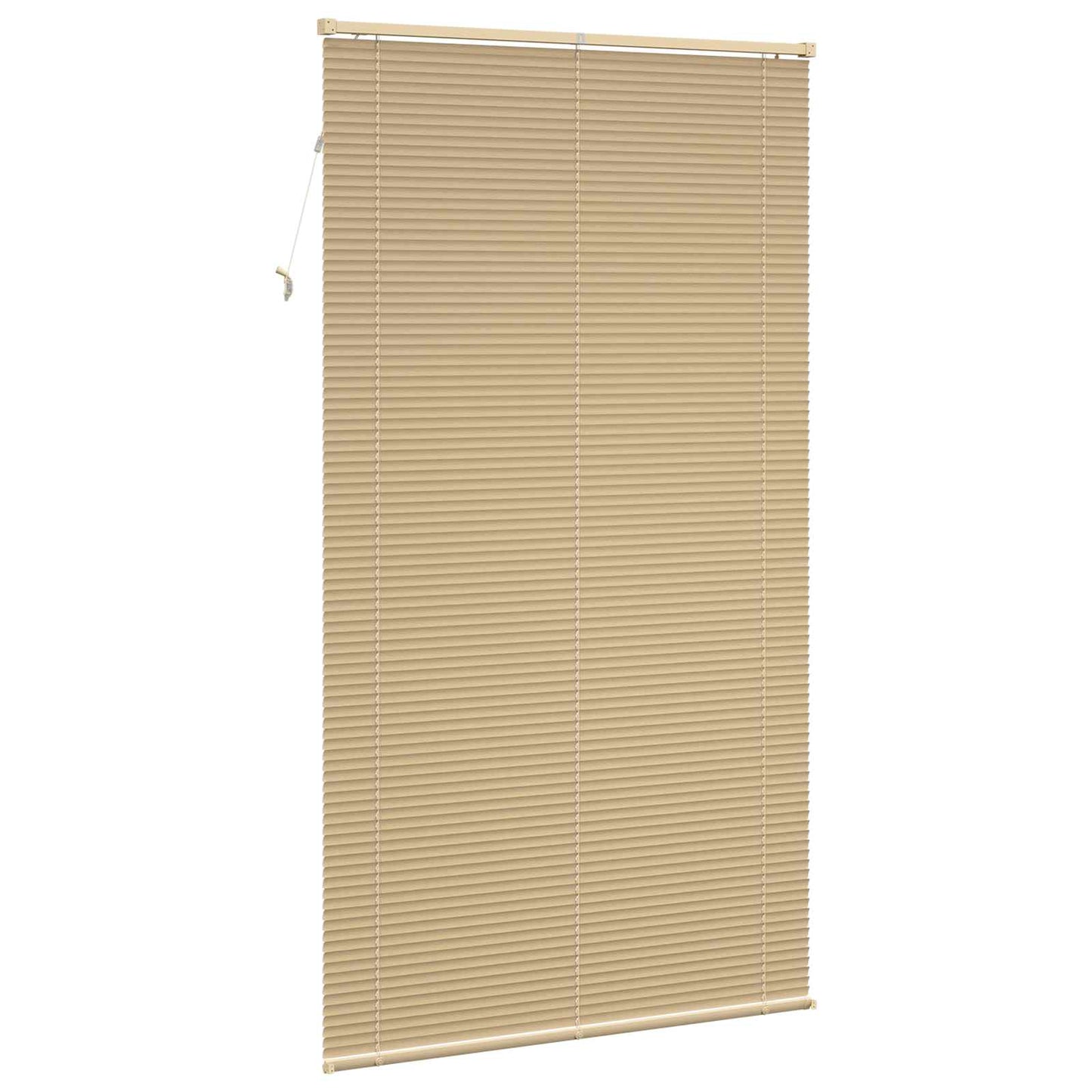 Venetiansk persienne Lys Brun med Mønster 213 x 110 cm 25 mm